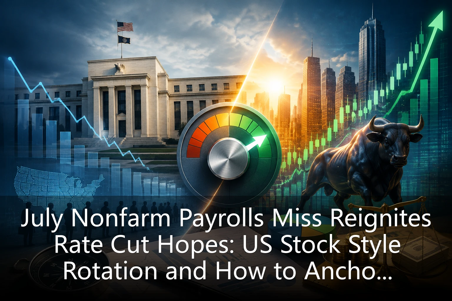 July Nonfarm Payrolls Miss Reignites Rate Cut Hopes: US Stock Style Rotation and How to Anchor Portfolios in a New Cycle